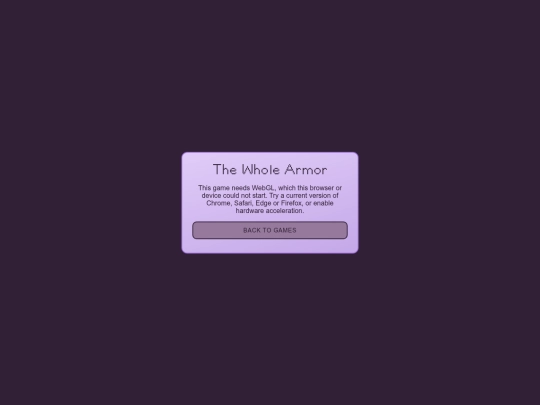 armor screenshot