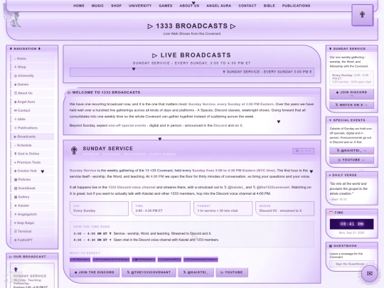 broadcasts screenshot