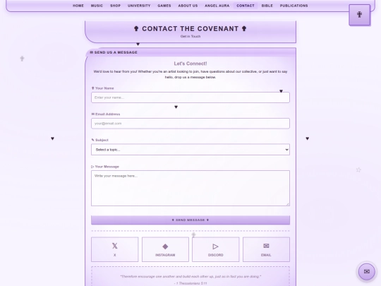 contact screenshot