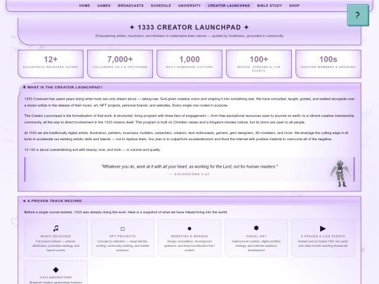 creator-launchpad screenshot