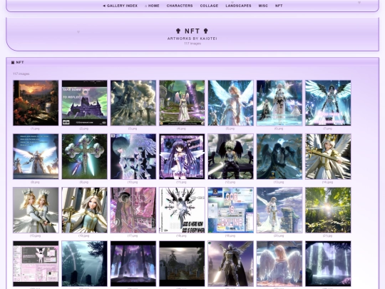 new gallery/nft screenshot