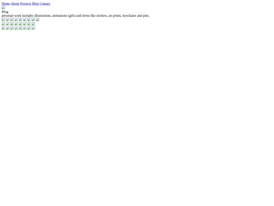 blog screenshot