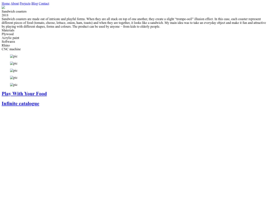 sandwich screenshot