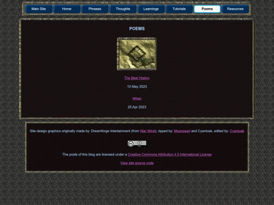 blog/en_us/poems screenshot
