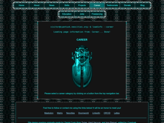 career screenshot