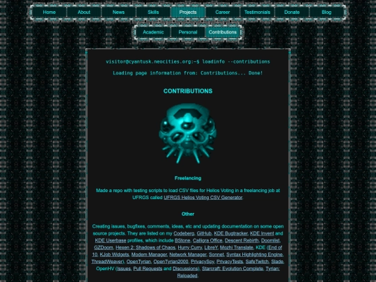 contributions screenshot