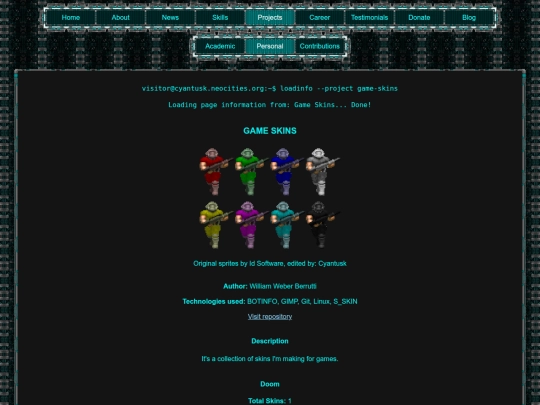 game_skins screenshot