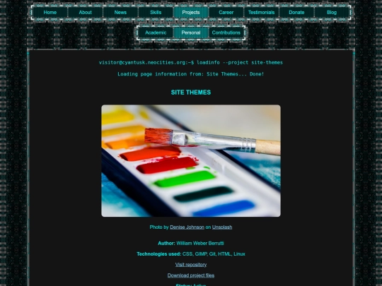 site_themes screenshot