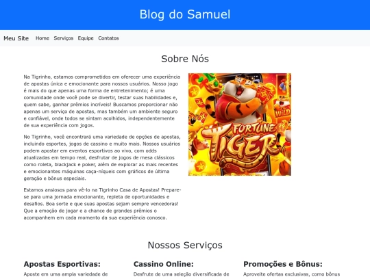 trabalhoBootstrap screenshot
