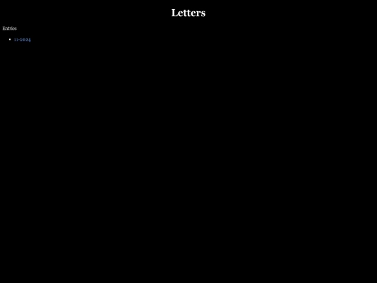 letters/letters screenshot