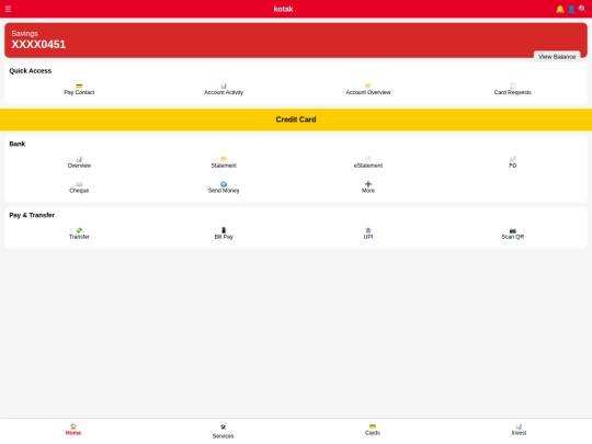 kotakbank/dash screenshot