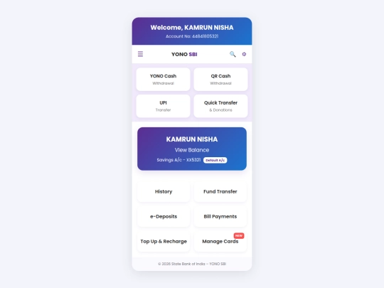 sbi/dashboard screenshot