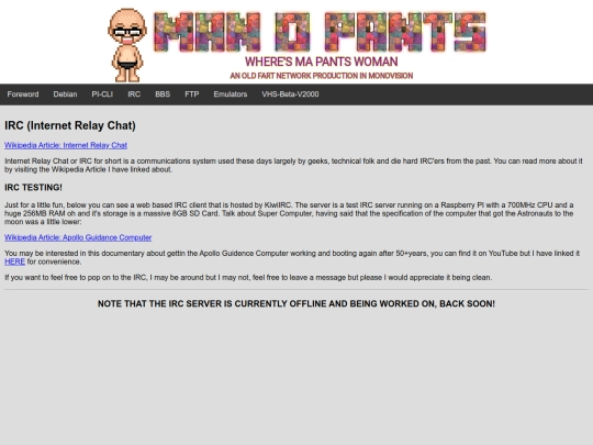 irc screenshot