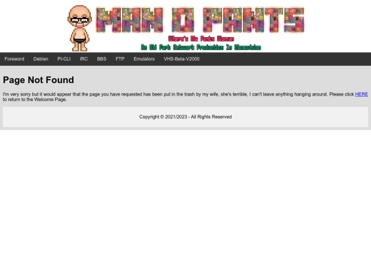 not_found screenshot