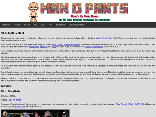 vhs screenshot