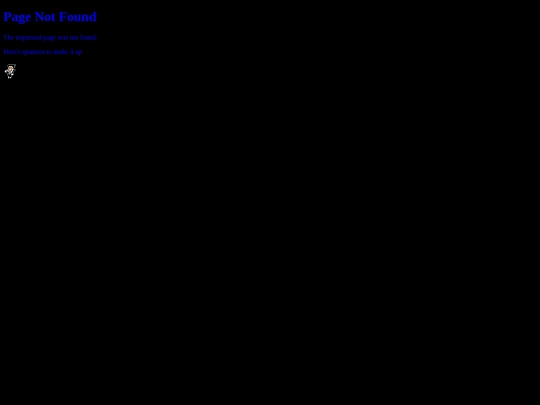 not_found screenshot