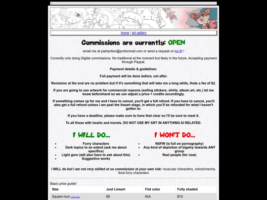 coms screenshot
