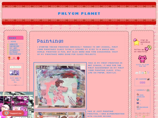 paintings screenshot