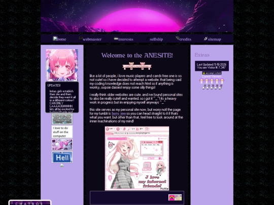 homepage screenshot