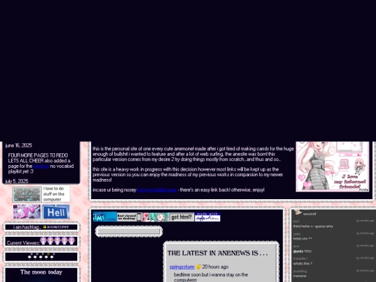 homepage screenshot
