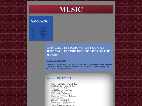 old/music screenshot