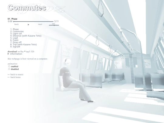 commutes screenshot