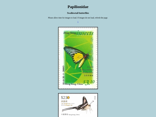 Papilionidae screenshot