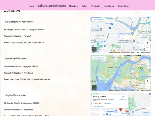 slhlocation screenshot