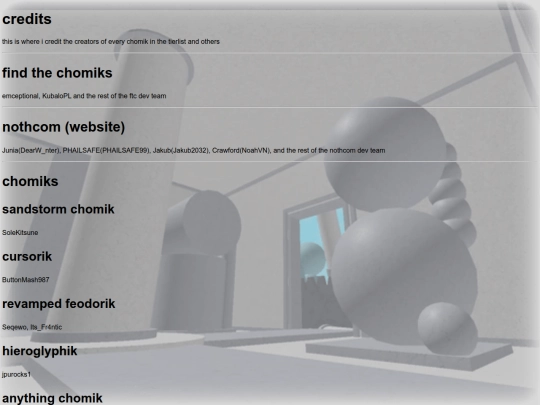 credits screenshot
