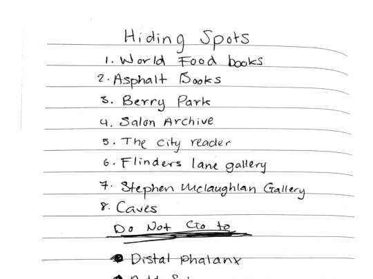 Placestohide screenshot