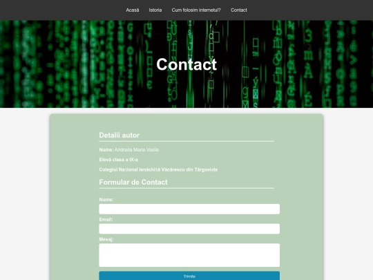 contact screenshot