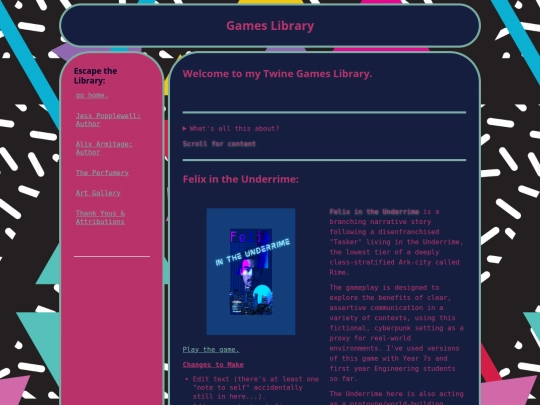 games screenshot