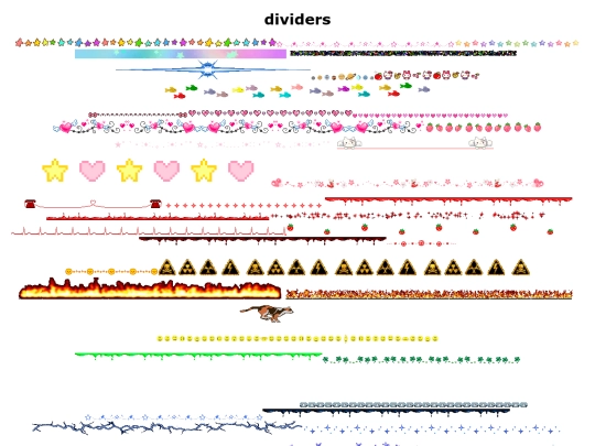 dividers screenshot