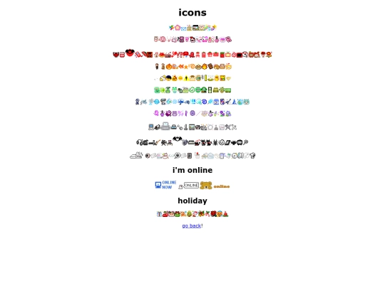 icons screenshot