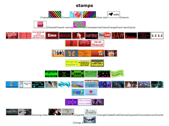 stamps screenshot