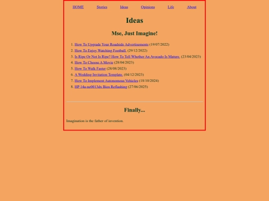 ideas screenshot