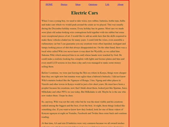 opinions/Electric_Cars screenshot