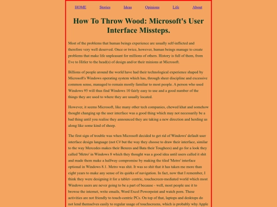 opinions/How_To_Throw_Wood_Microsofts_User_Interface_Missteps screenshot
