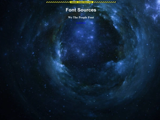 fontsources screenshot