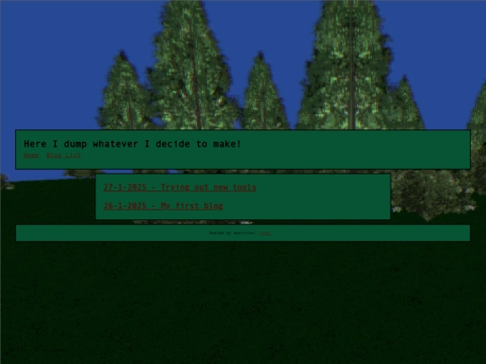 BlogList screenshot