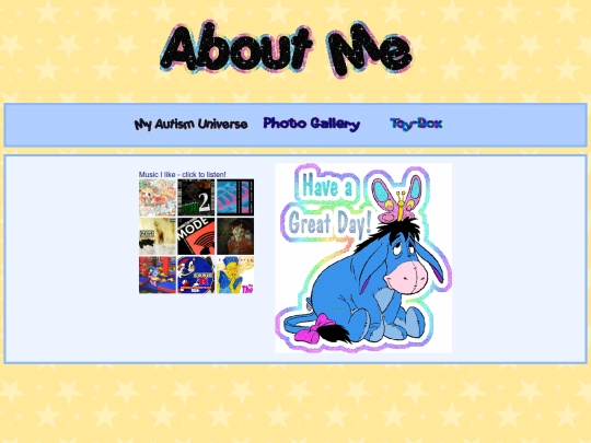 aboutme screenshot