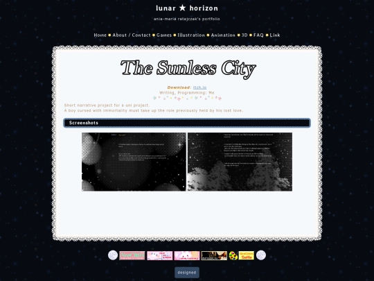 game-sunlesscity screenshot