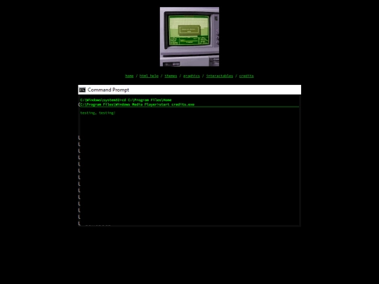 credits screenshot