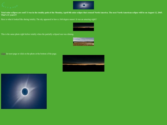 eclipse/page1 screenshot