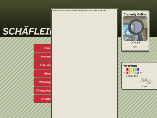 sys screenshot