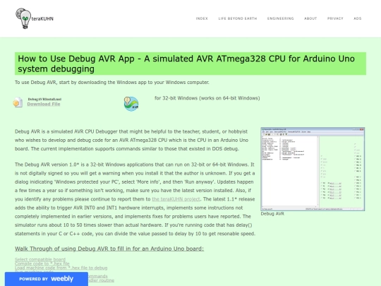 engineering/debug_avr_app screenshot