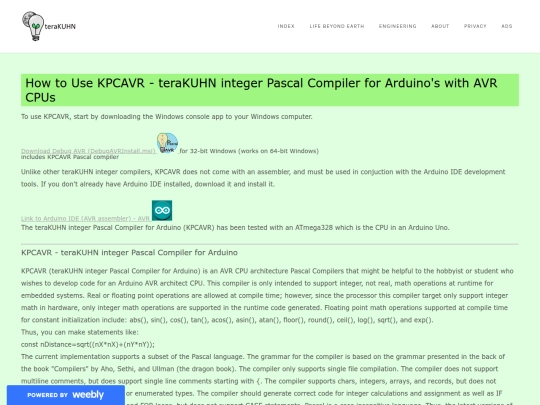 engineering/kicavr_app screenshot