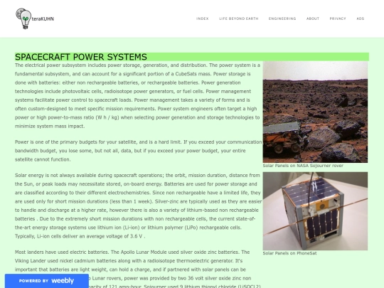 engineering/power screenshot