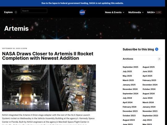 blogsartemis screenshot