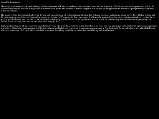 blog/Good Career Advice screenshot